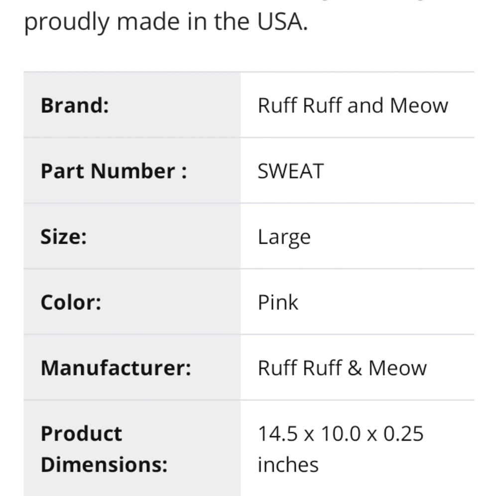 Ruff Ruff and Meow brand tee - Picture 2 of 2